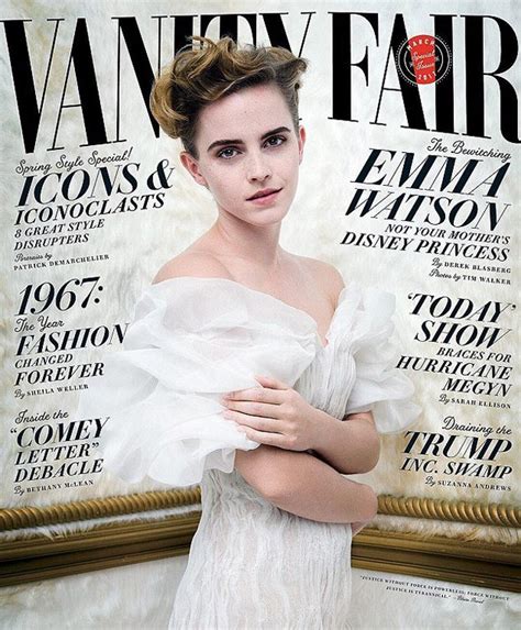 Emma Watson goes topless for candid Vanity Fair photos and。